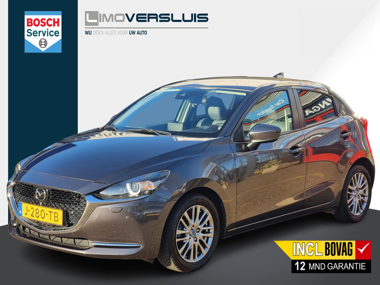 Mazda 2 - 1.5 Skyactiv-G Signature | Ad cruise control | Navi | Led 12 mnd BOVAG garantie  Whatsapp - AutoWereld.nl