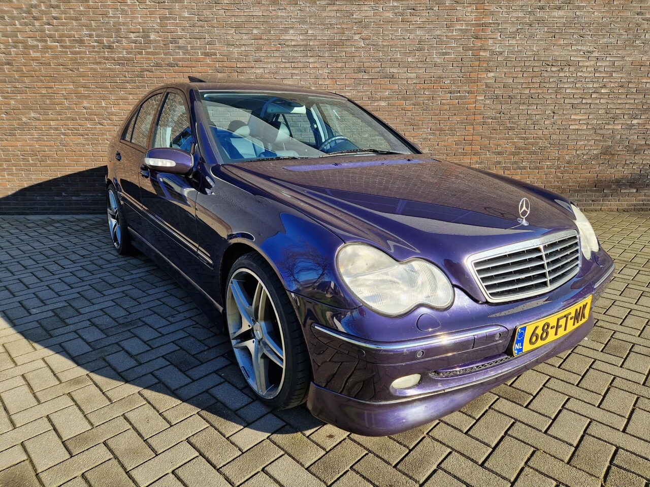 Mercedes-Benz C-klasse - 240 Elegance leer carplay AMG Xenon - AutoWereld.nl