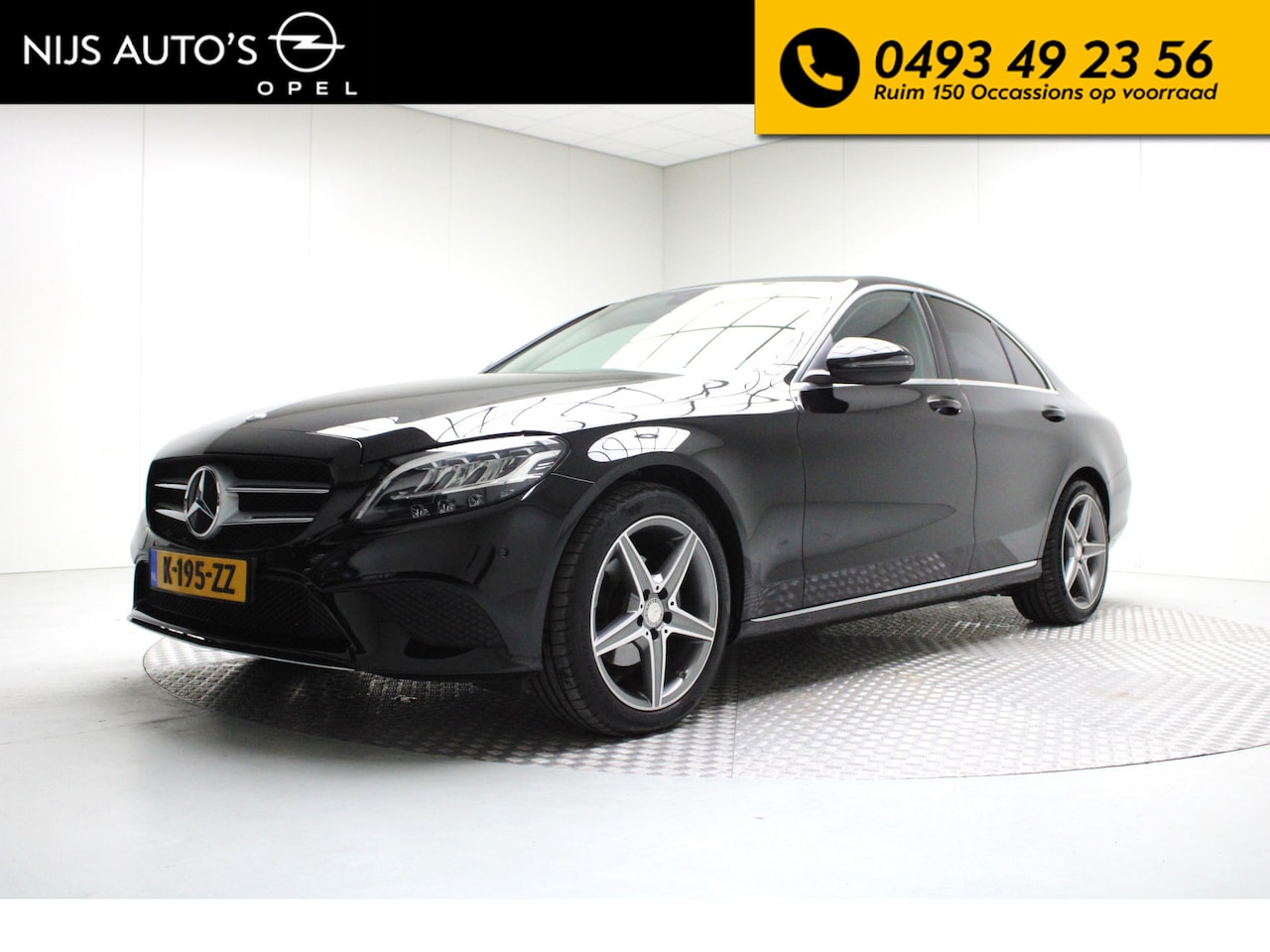 Mercedes-Benz C-klasse - 180 Facelift | Automaat | Trekhaak / Elektr. Stoelen / Camera / Keyless - AutoWereld.nl