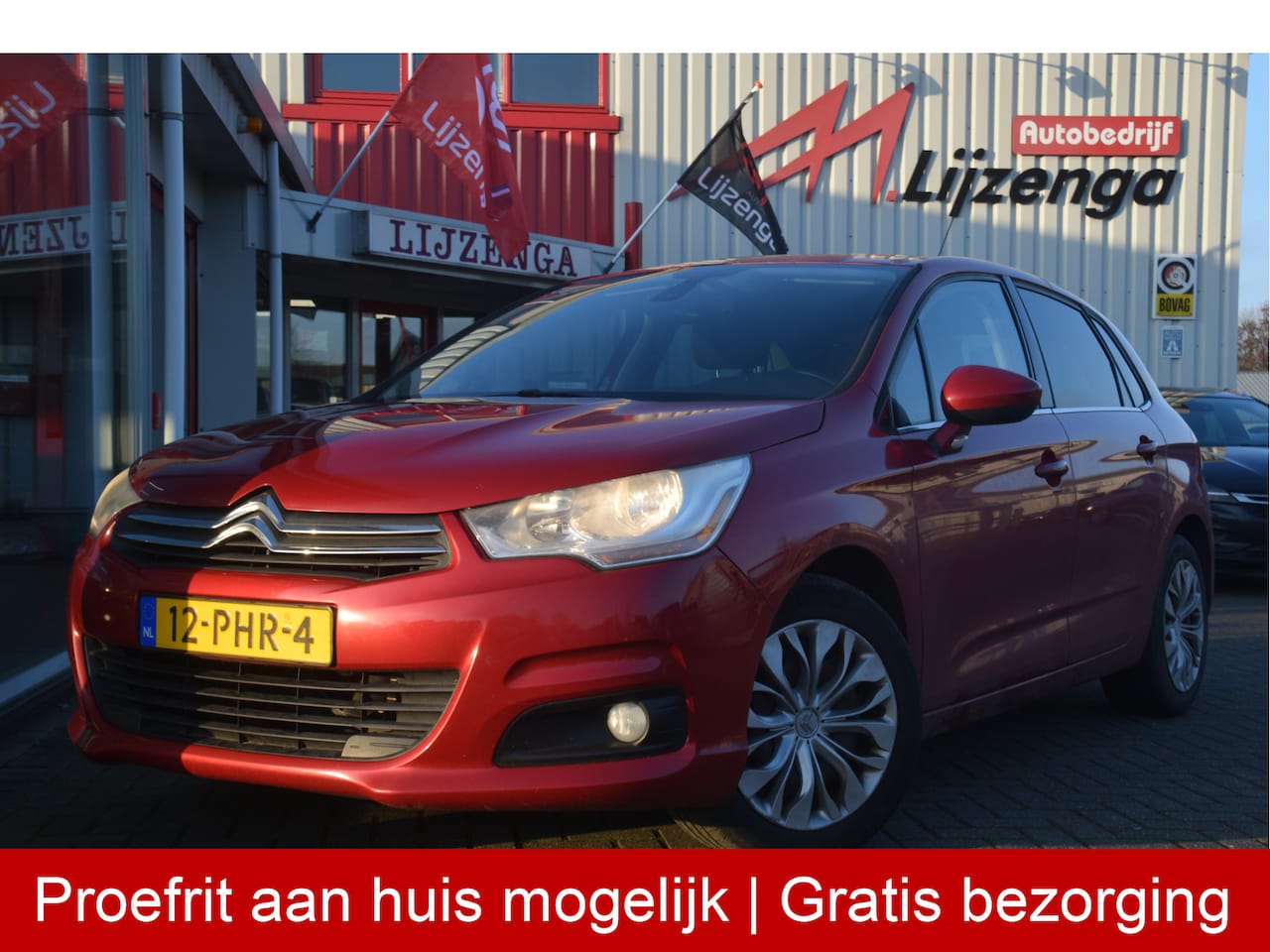 Citroën C4 - 1.6 THP Tendance Navi | Trekhaak | Bluetooth | PDC | Clima | Cruise - AutoWereld.nl