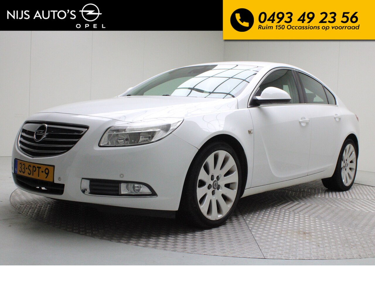 Opel Insignia - 1.4 Turbo EcoFLEX Cosmo | climate control | navigatie fullmap | pdc v/a | cruise control | - AutoWereld.nl