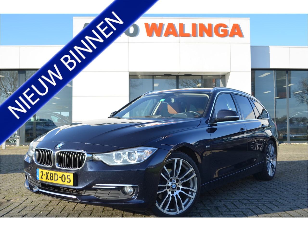 BMW 3-serie Touring - 320d High Executive Keyless | Xenon | Stoelverwarming | Leer | Groot navi | 19'' LMV - AutoWereld.nl