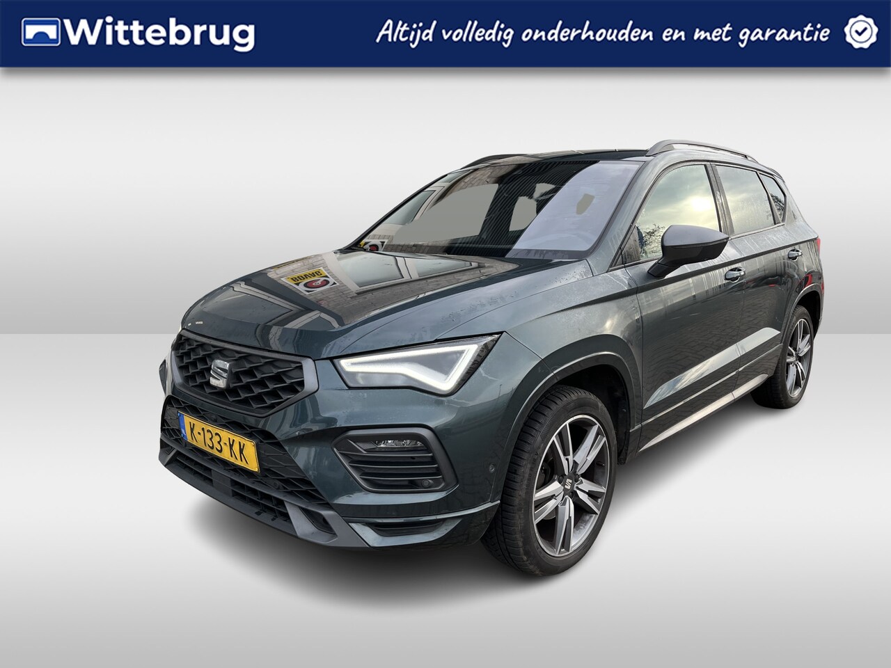 Seat Ateca - 1.5 TSI FR / AUTOMAAT/ TREKHAAK/ 360 CAMERA/ KEYLESS/ ADAPT. CRUISE/ NAVI/ VIRTUAL COCKPIT - AutoWereld.nl