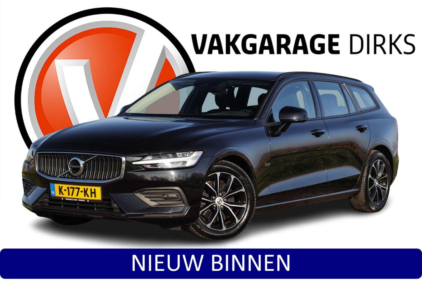 Volvo V60 - 2.0 B3 Momentum ✅ LED ✅ Camera ✅ ACC - AutoWereld.nl