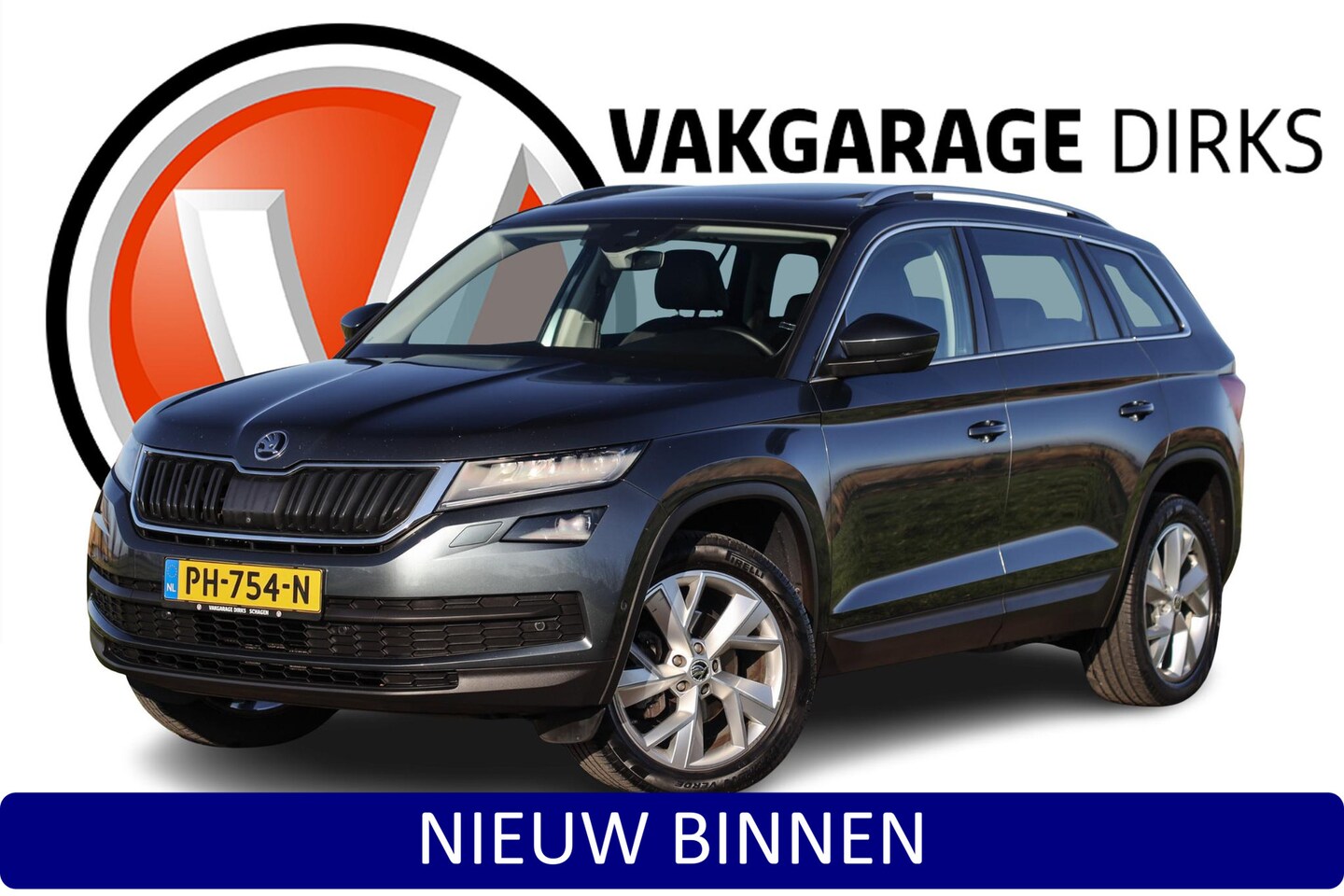 Skoda Kodiaq - 1.4 TSI ACT Style 7p. ✅ Pano ✅ Rondomzicht ✅ ACC - AutoWereld.nl