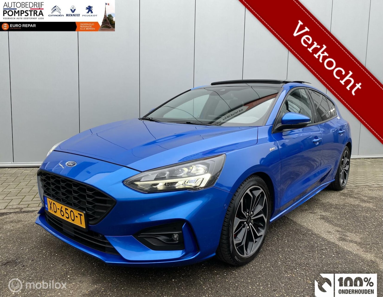 Ford Focus - 1.0 EcoBoost ST Line 125 PK ST-Line HB/PANO DAK - AutoWereld.nl