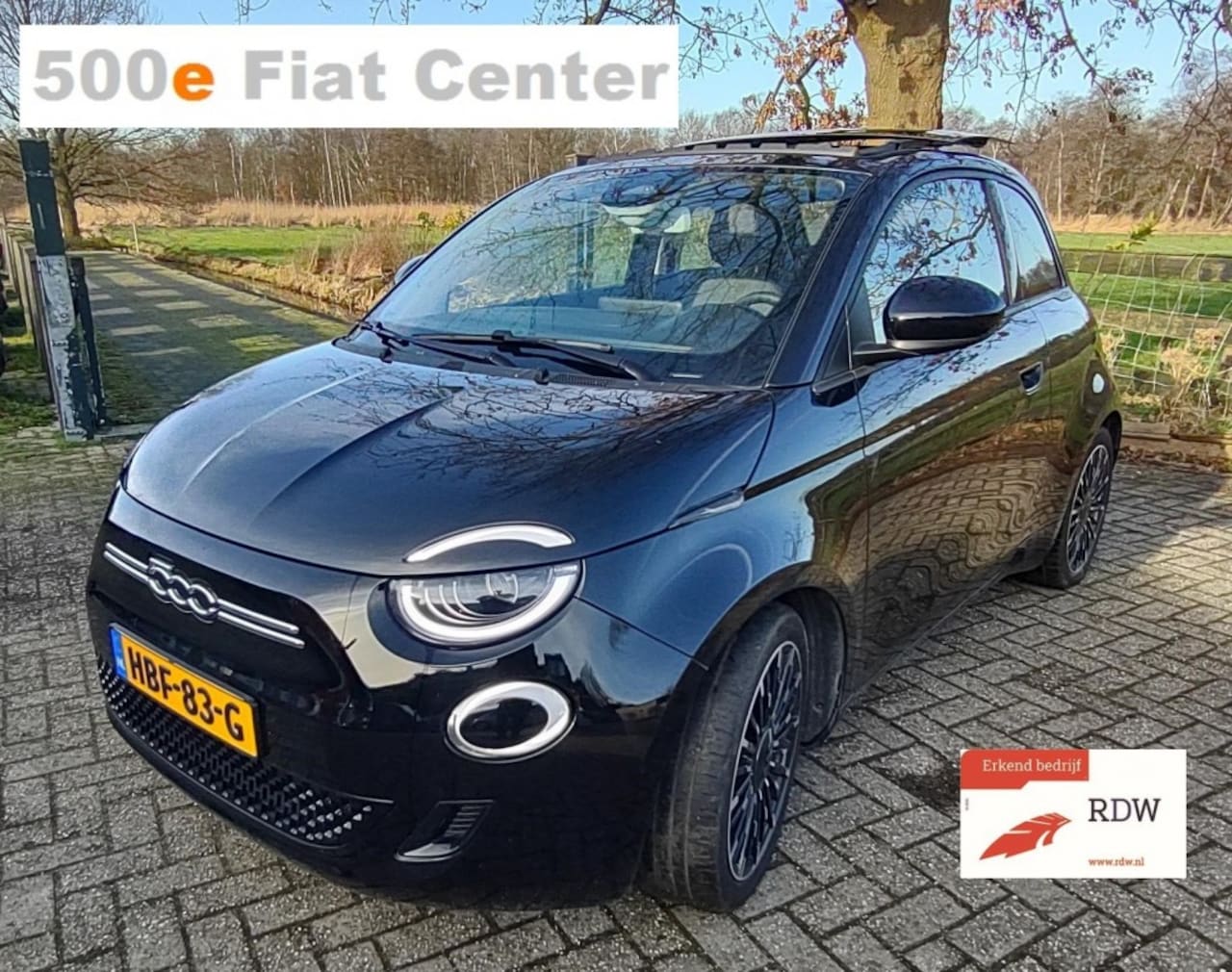 Fiat 500 - E-42KW- Sunroof- Led- carplay-Meer... - AutoWereld.nl