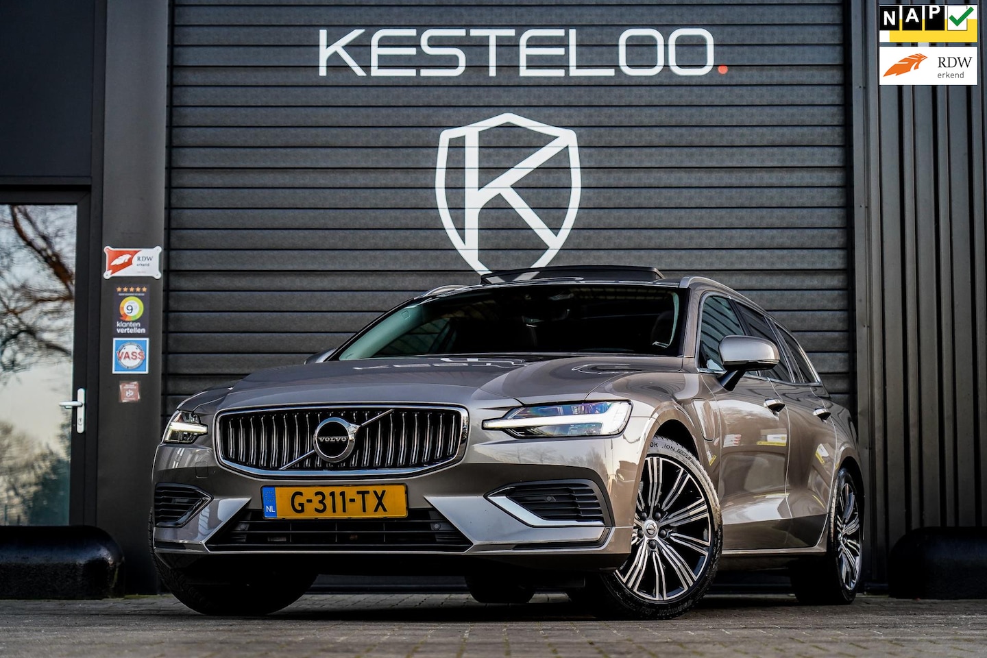 Volvo V60 - 2.0 T6 RECHARGE AWD Inscription PANO/LEDER/CAMERA/NAP LOGISCH - AutoWereld.nl