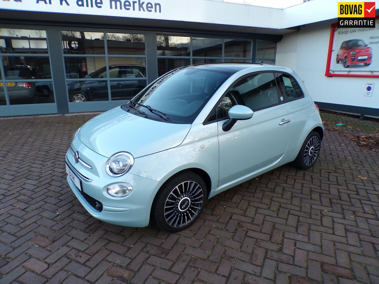 Fiat 500 - 1.0 hybrid Launch Edition Elek.Schuifdak/Unieke Kleur/Navi./Apple Car Play/Android/Climate - AutoWereld.nl