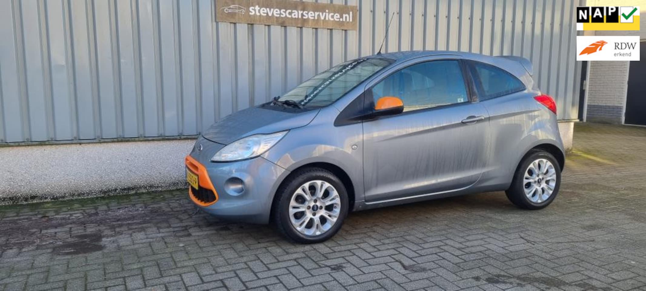 Ford Ka - 1.2 Trend airco leder 239dkm met nieuwe apk - AutoWereld.nl