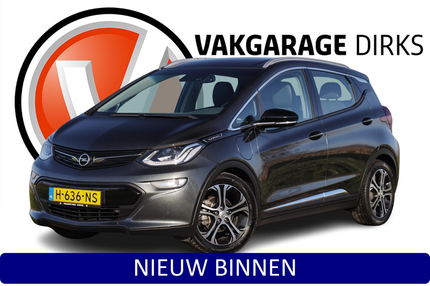 Opel Ampera-e - Executive 60 kWh ✅ Leder ✅ Stoel + Stuurverw ✅ Carplay - AutoWereld.nl