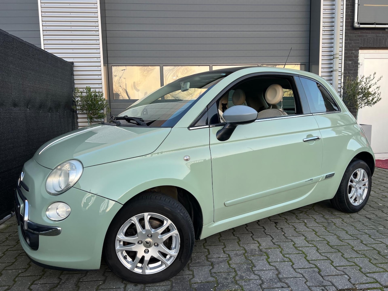 Fiat 500 - 1.4 | Pistache | Sport | Pano | 100pk - AutoWereld.nl