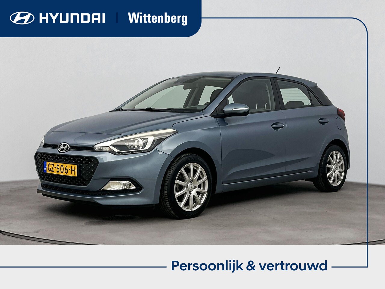 Hyundai i20 - 1.2 HP i-MOTION | AIRCO | BLUETOOTH | CRUISE | PDC | 16'' LMVELGEN | ARMSTEUN | - AutoWereld.nl