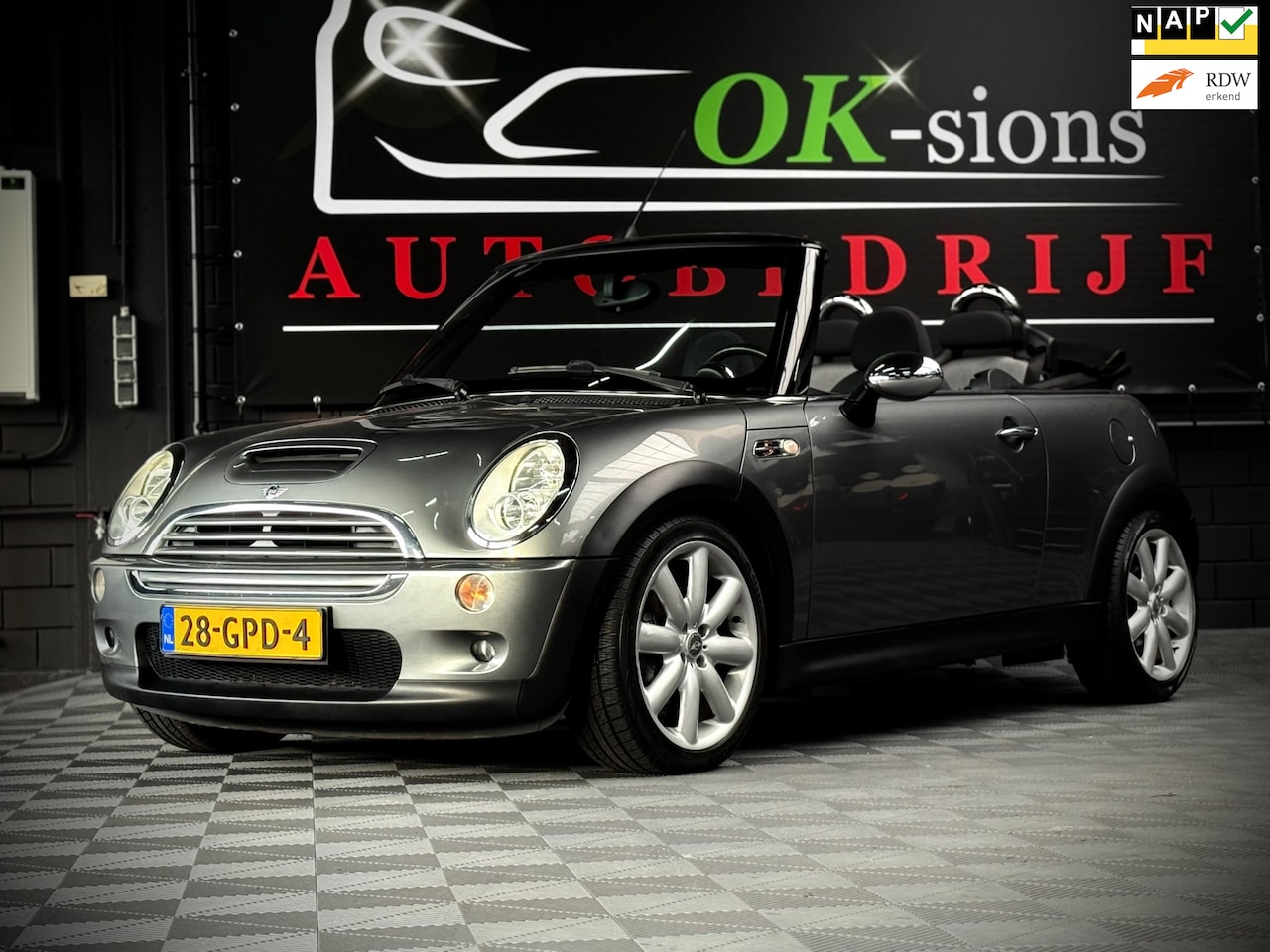 MINI Cabrio - Mini 1.6 Cooper S cabrio/klapscherm/NLauto/Nap - AutoWereld.nl