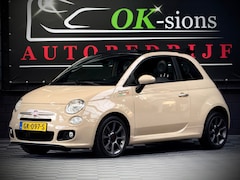 Fiat 500 C - 500S Sport Cabrio/Beige/Cappuccino/Aico/PDC/NLauto/NAP