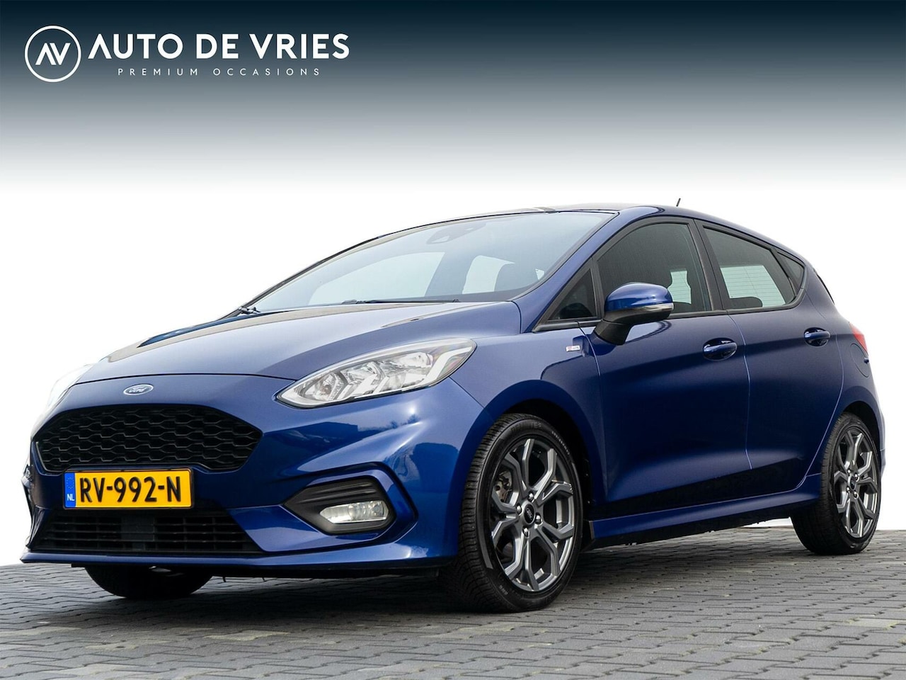 Ford Fiesta - 1.0 EcoBoost 100pk 5drs. ST-Line | Airco | Carplay | Sportstoelen - AutoWereld.nl