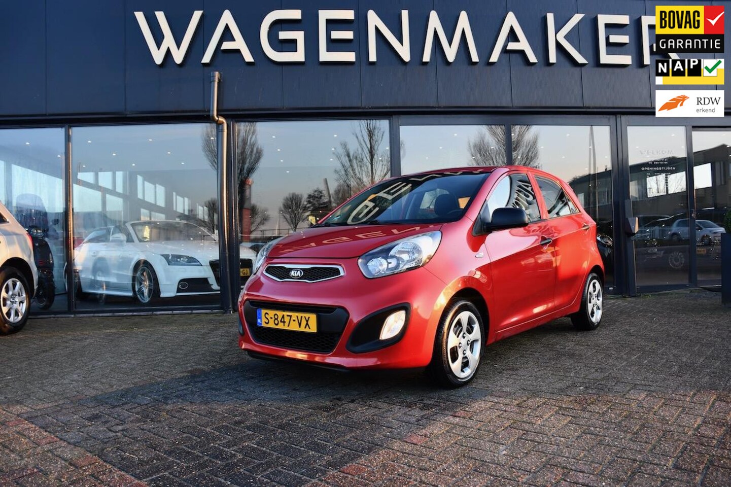 Kia Picanto - 1.0 CVVT Airco|Elektrische pak|GoedOH! - AutoWereld.nl