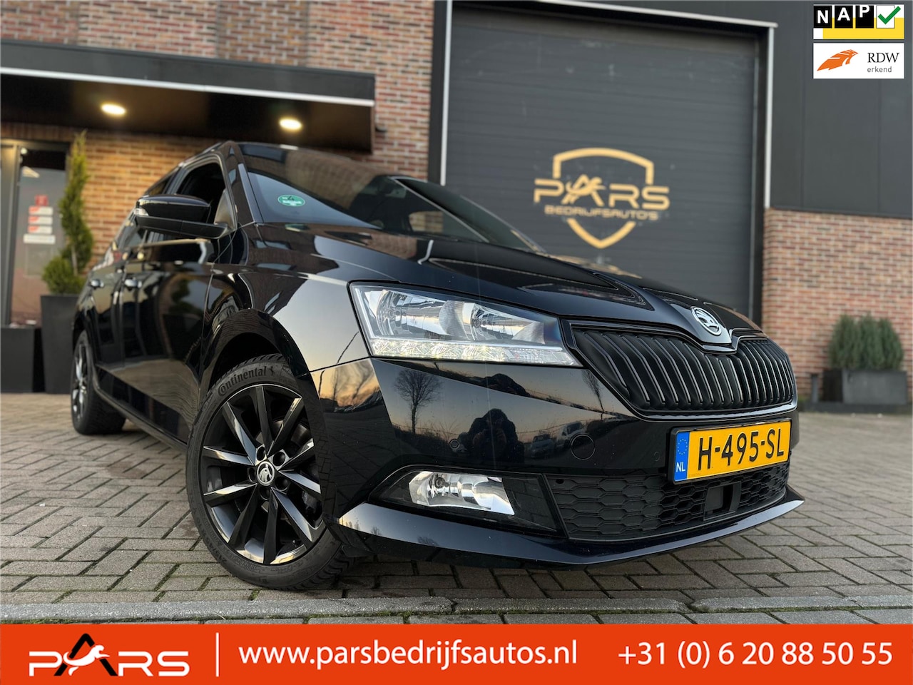 Skoda Fabia - 1.0 TSI Sport business Keyless entry Panorama dak Airco Cruise Control - AutoWereld.nl