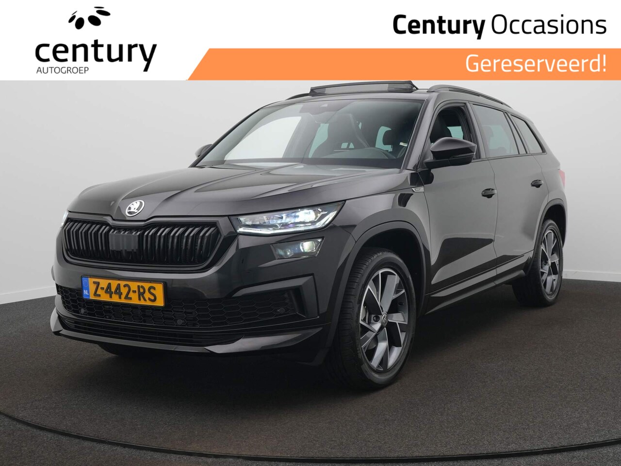 Skoda Kodiaq - 1.5 TSI Sportline Business 7p. /Panormadak / Elektr. Trekhaak / Navi / Camera - AutoWereld.nl