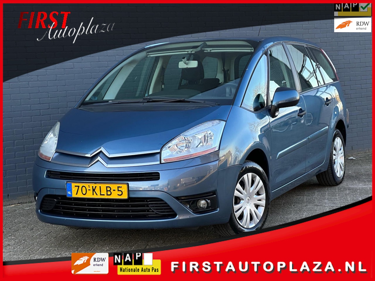 Citroën Grand C4 Picasso - 1.6 VTi Anniversaire 7-PERSOONS CRUISE/ISOFIX/AIRCO | NETTE AUTO ! - AutoWereld.nl