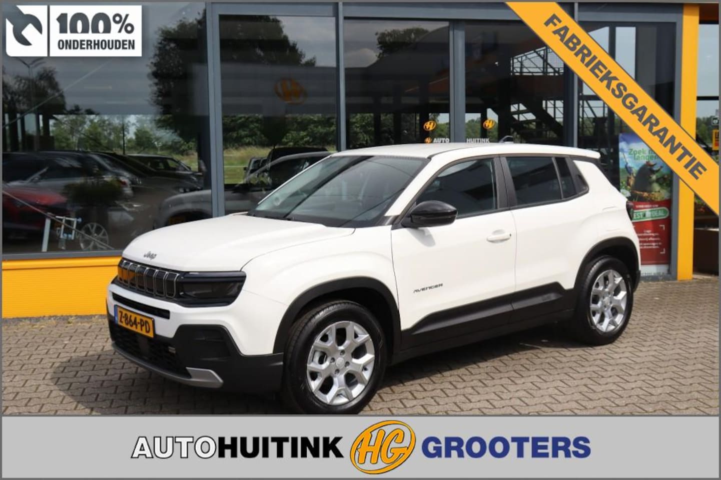 Jeep Avenger - 1.2 Altitude - Navi - Camera -Keyless - LED - Adaptive cruise - AutoWereld.nl