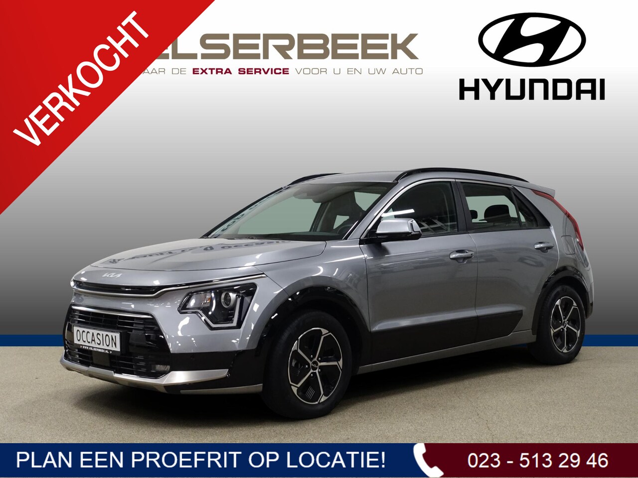 Kia Niro - 1.6 GDi Hybrid DynamicLine * 21.072 Km/Automaat * - AutoWereld.nl