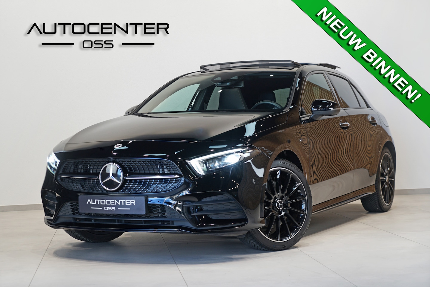 Mercedes-Benz A-klasse - 250 e AMG ✅ MB GAR 01/27 ✅ BURMESTER ✅ 360 CAM ✅ PANO ✅ ACC ✅ MULTIBEAM ✅ 19" NIGHT ✅ CAME - AutoWereld.nl