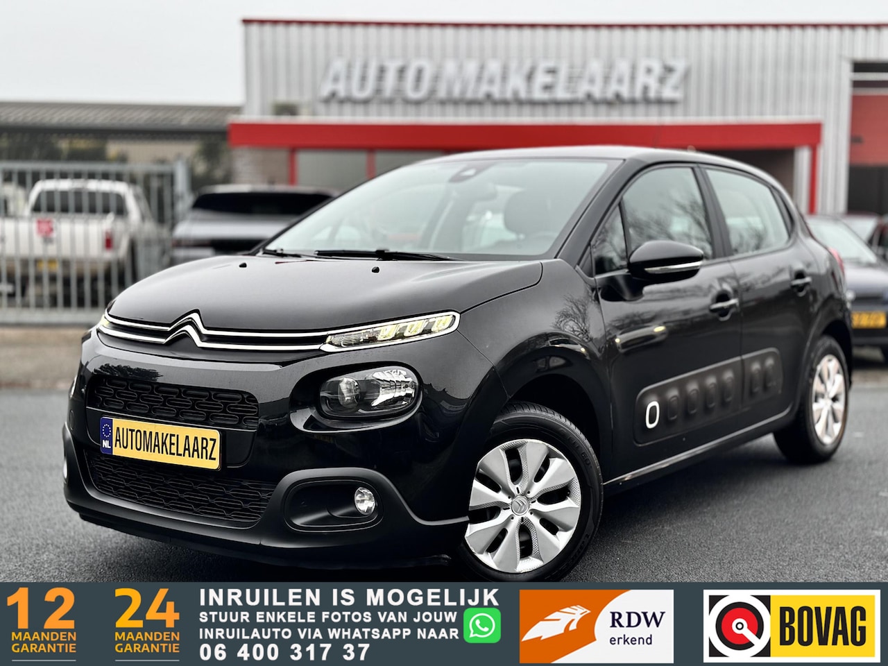 Citroën C3 - 1.2 PureTech Feel Edition CARPLAY LANE ASSIST - AutoWereld.nl