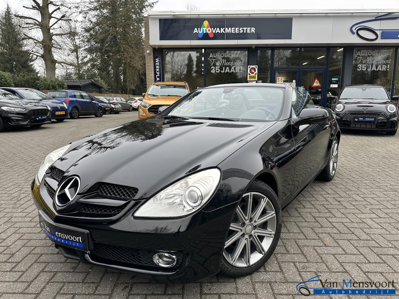 Mercedes-Benz SLK-klasse - 200K 184PK Automaat 63dKM!|2eEig|Leder|Airscarf|Parktronic - AutoWereld.nl