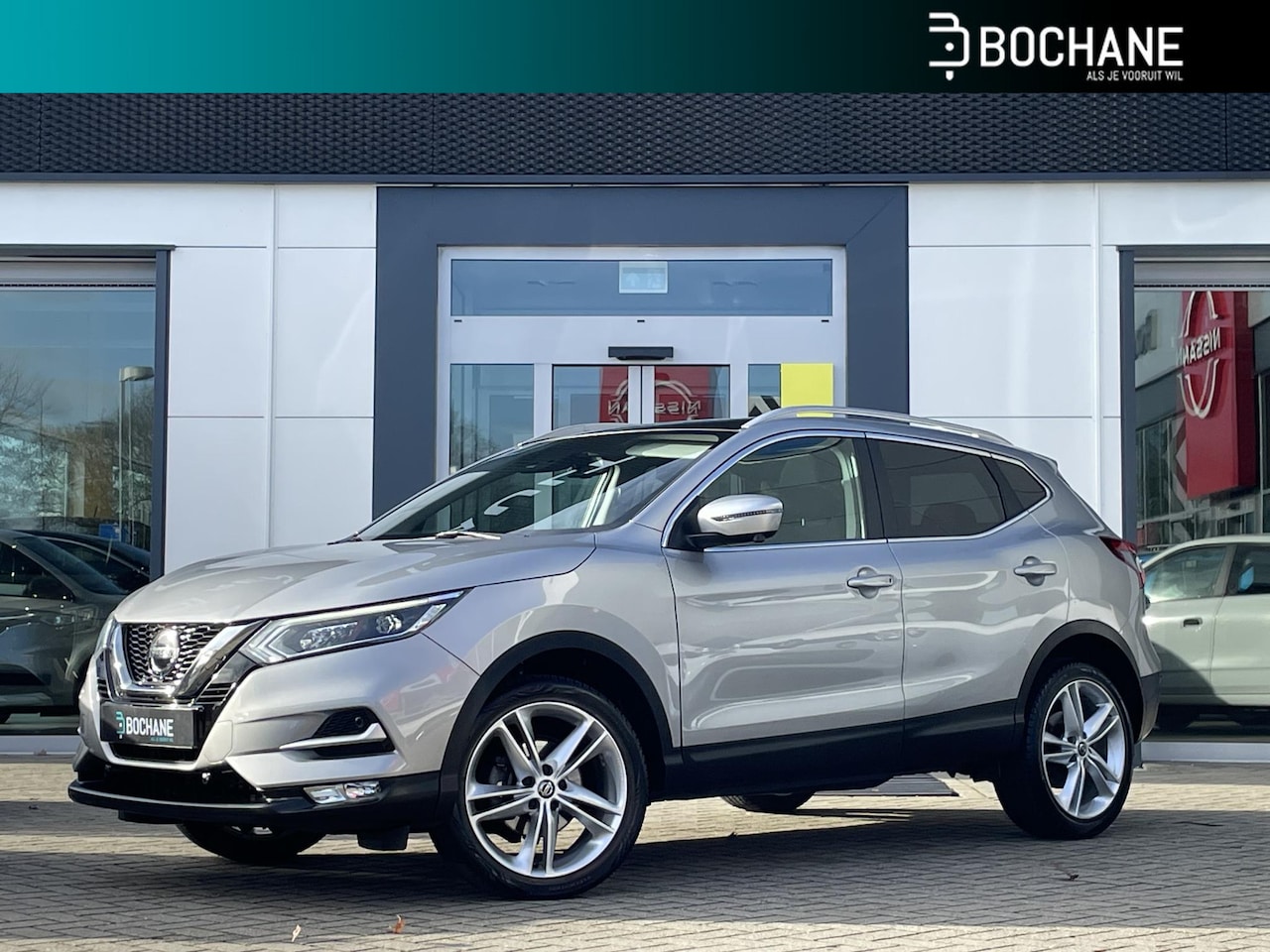 Nissan Qashqai - 1.3 DIG-T N-Motion | Panoramadak | Navigatie | Apple Carplay - AutoWereld.nl