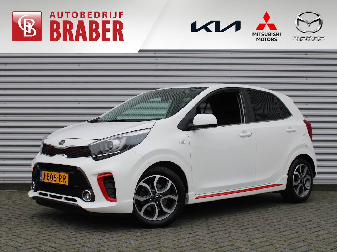 Kia Picanto - 1.0 MPi GT-Line Edition | 15" LM  | Airco | Cruise | Navi | Camera | - AutoWereld.nl