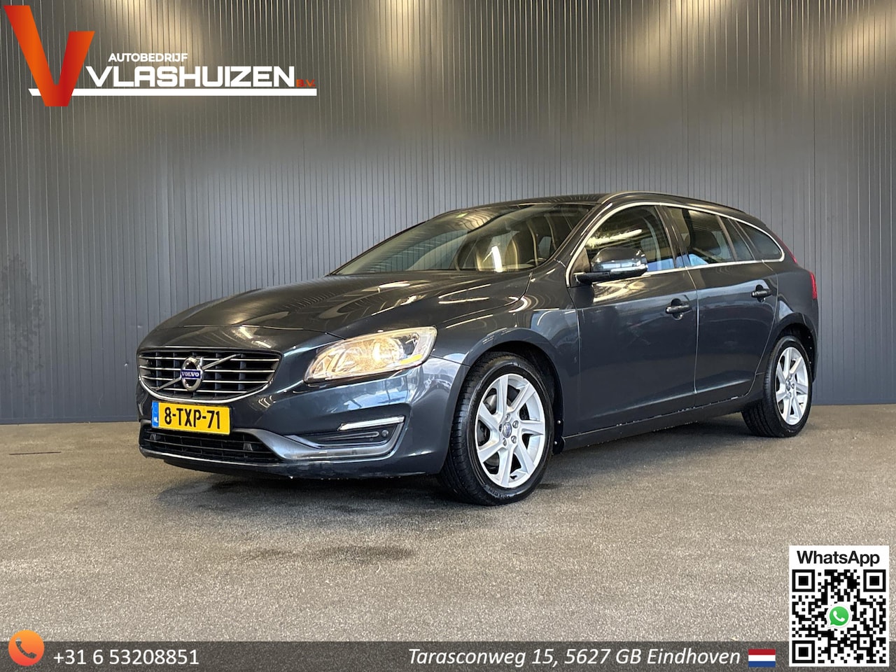 Volvo V60 - 2.0 D3 Automaat | Climate | Cruise | Navi | PDC | Stoelverwarming | - AutoWereld.nl