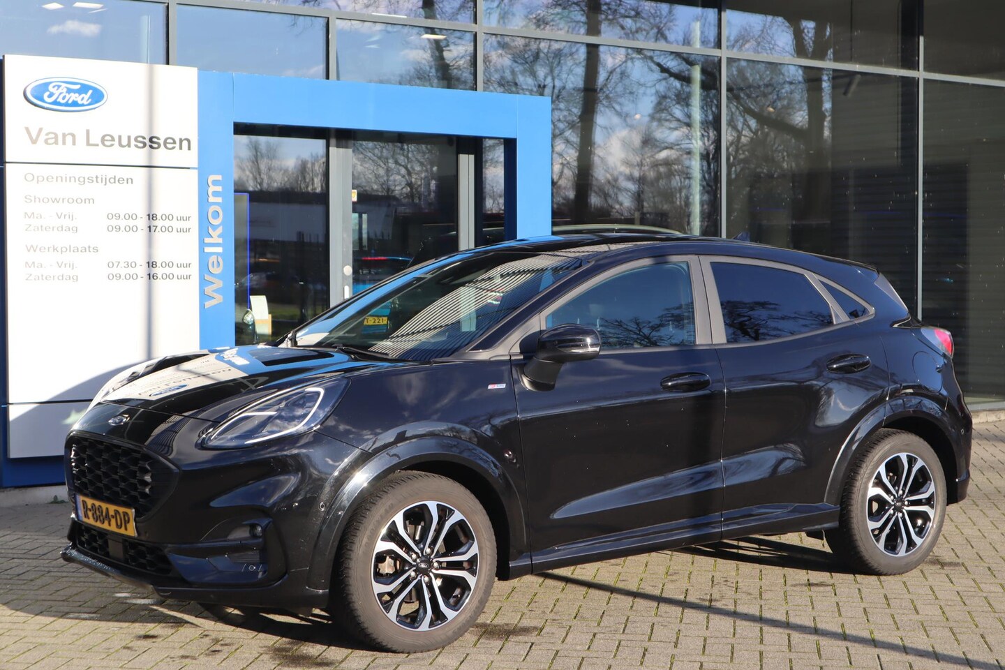 Ford Puma - 125PK HYBRID ST-LINE TREKHAAK B&O CAMERA NAVI BLINDSPOT AD-CRUISE STOEL/STUUR/VOORRUITVERW - AutoWereld.nl