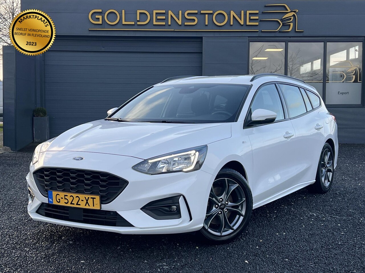 Ford Focus Wagon - 1.0 EcoBoost ST Line Business 1e Eigenaar,Navi,Airco,Cruise,PDC Voor en Achter,LM Velgen,N - AutoWereld.nl