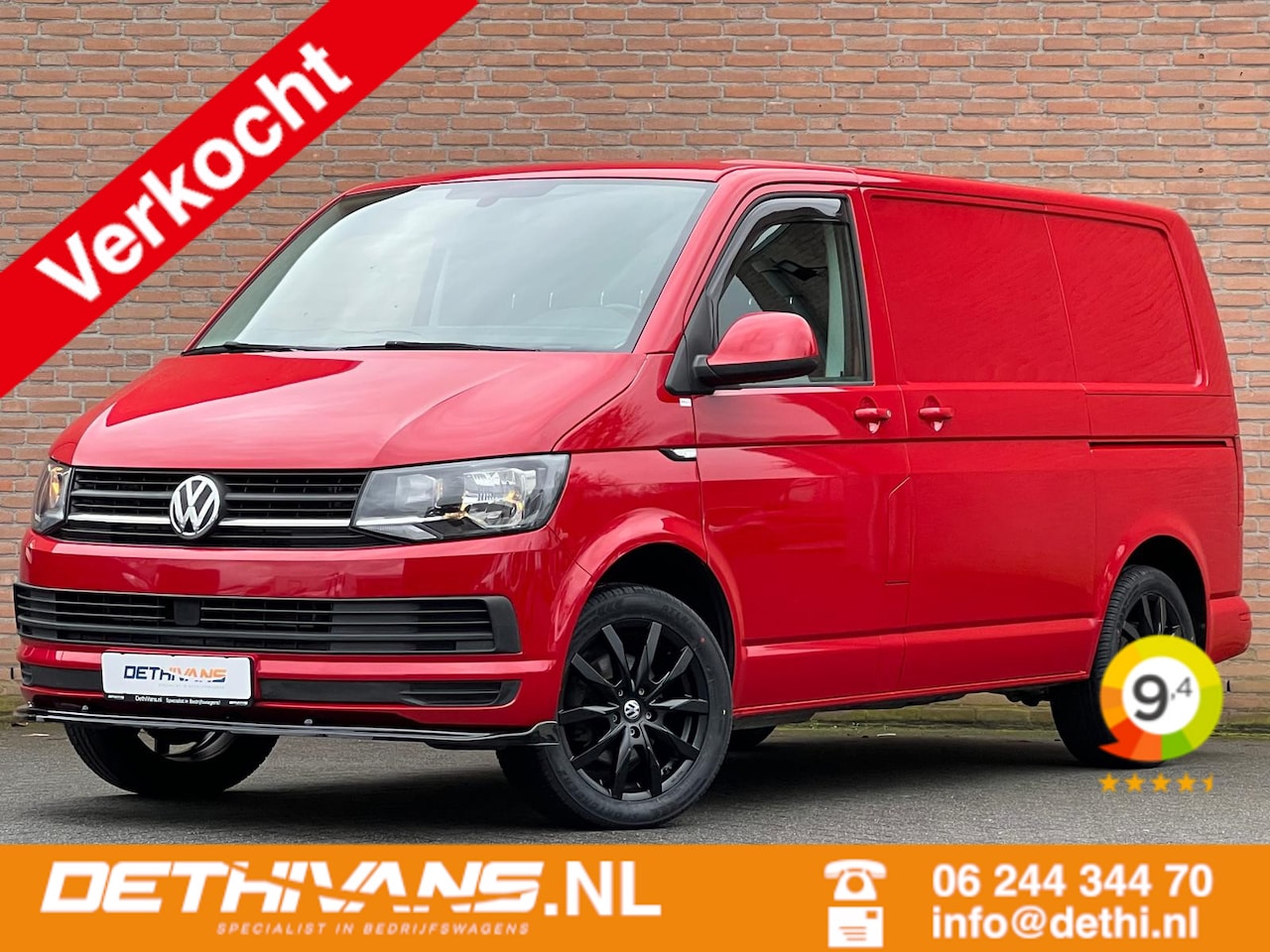 Volkswagen Transporter - 2.0TDI 150PK DSG / Carplay / Camera - AutoWereld.nl