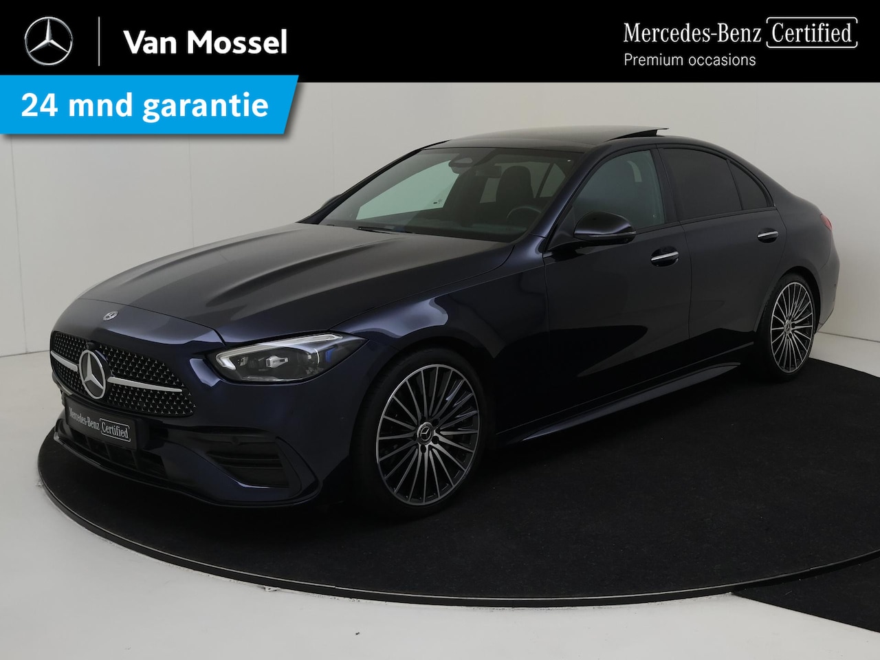 Mercedes-Benz C-klasse - 200 Launch Edition AMG Line / Stoelverwarming / 360Graden-Camera / Panaroma-schuifdak / Ni - AutoWereld.nl