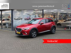 Mazda CX-3 - 2.0 SkyActiv-G 120 GT-M , Automaat, Half Leder, Adap.Cruise, Bose, HUD, Navi, Apple Carpla