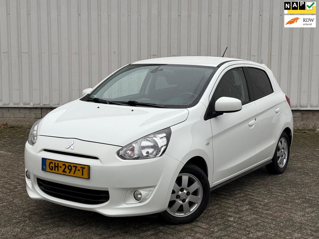 Mitsubishi Space Star - 1.0 Bright 1e eigenaar,Automaat,Airco,N.A.P!5Deurs,Elektrische ramen,Dealer onderhouden - AutoWereld.nl