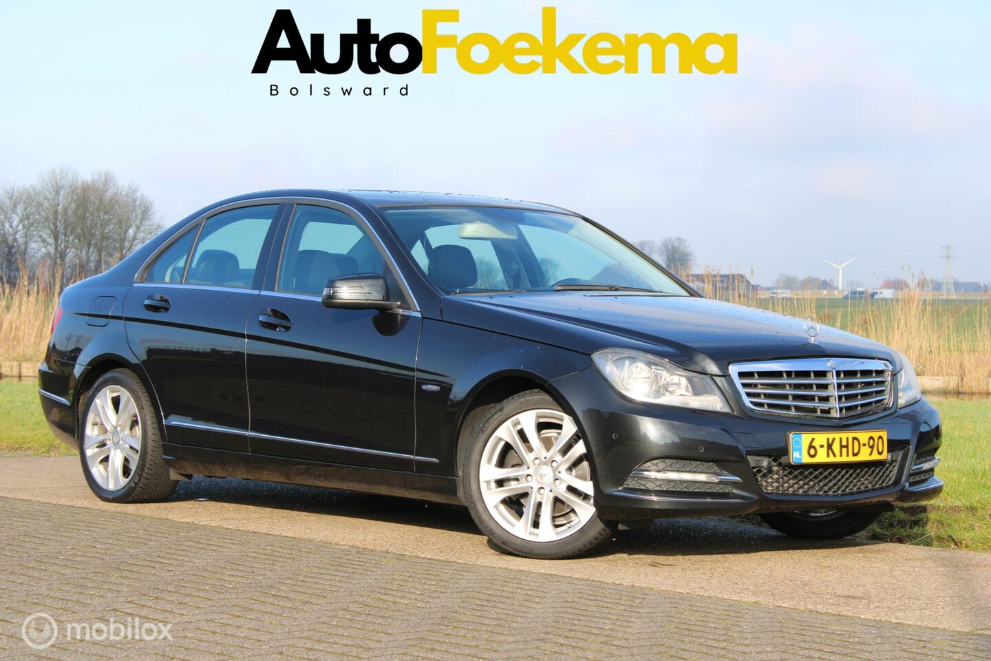 Mercedes-Benz C-klasse - 180 Elegance AUTOMAAT TREKHAAK UITKLAPBAAR NAVI - AutoWereld.nl