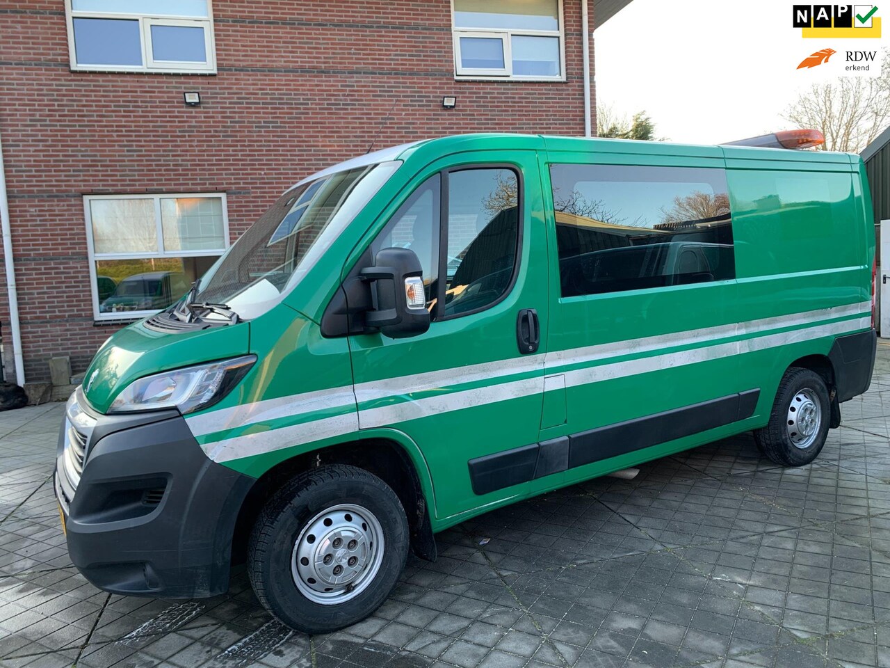 Peugeot Boxer - 330 2.0 BlueHDI L2H1 Dubbel Cabine 6-persoons - AutoWereld.nl