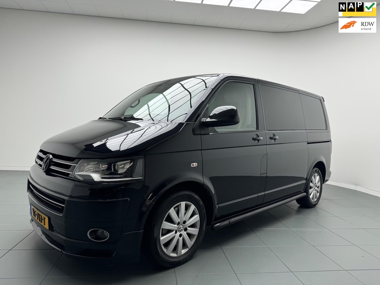 Volkswagen Transporter Multivan - 2.0 TDI BM L1H1 Highline 180 Pk Automaat Airco Navi Camera Leer Xenon - AutoWereld.nl