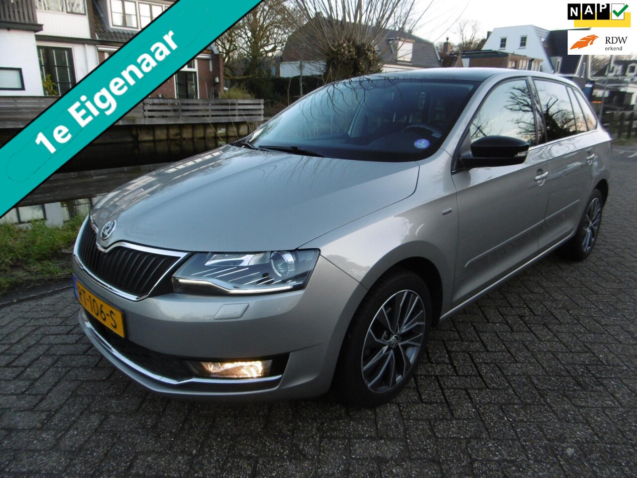 Skoda Rapid Spaceback - 1.0 TSI 95pk Automaat 1e eig. Clima Navi Trekhaak Xenon - AutoWereld.nl