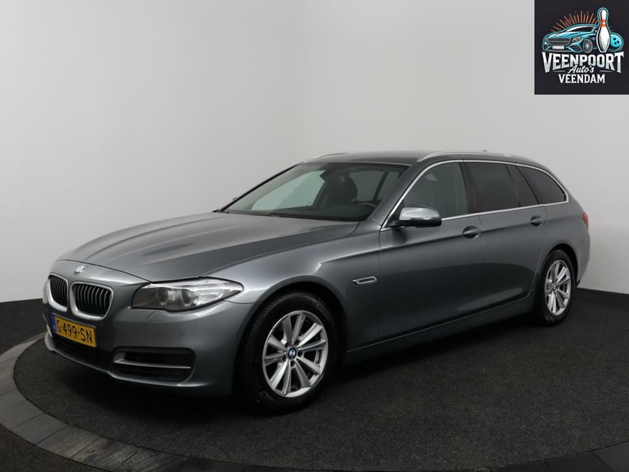 BMW 5-serie Touring - 518d M Sport Auto Airco Cruise Leder - AutoWereld.nl