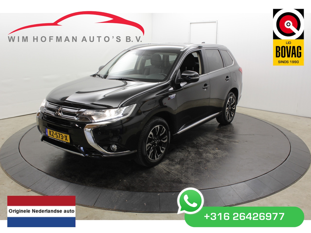 Mitsubishi Outlander - 2.0 PHEV Exe Edition Leder Camera Stoelver. Navi - AutoWereld.nl