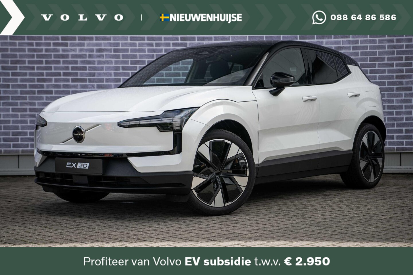 Volvo EX30 - Extended Range Plus - Snel leverbaar - | 20" LM velgen | Stoel/stuurverwarming | Elektrisc - AutoWereld.nl