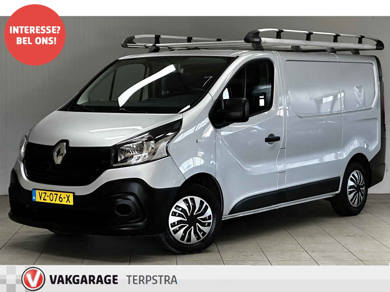 Renault Trafic - 1.6 dCi T27 L1H1 Comfort/ Zij-Schuifdeur Rechts/ 3-PERS!/ Imperiaal/ Airco/ Navi/ Cruise/ - AutoWereld.nl