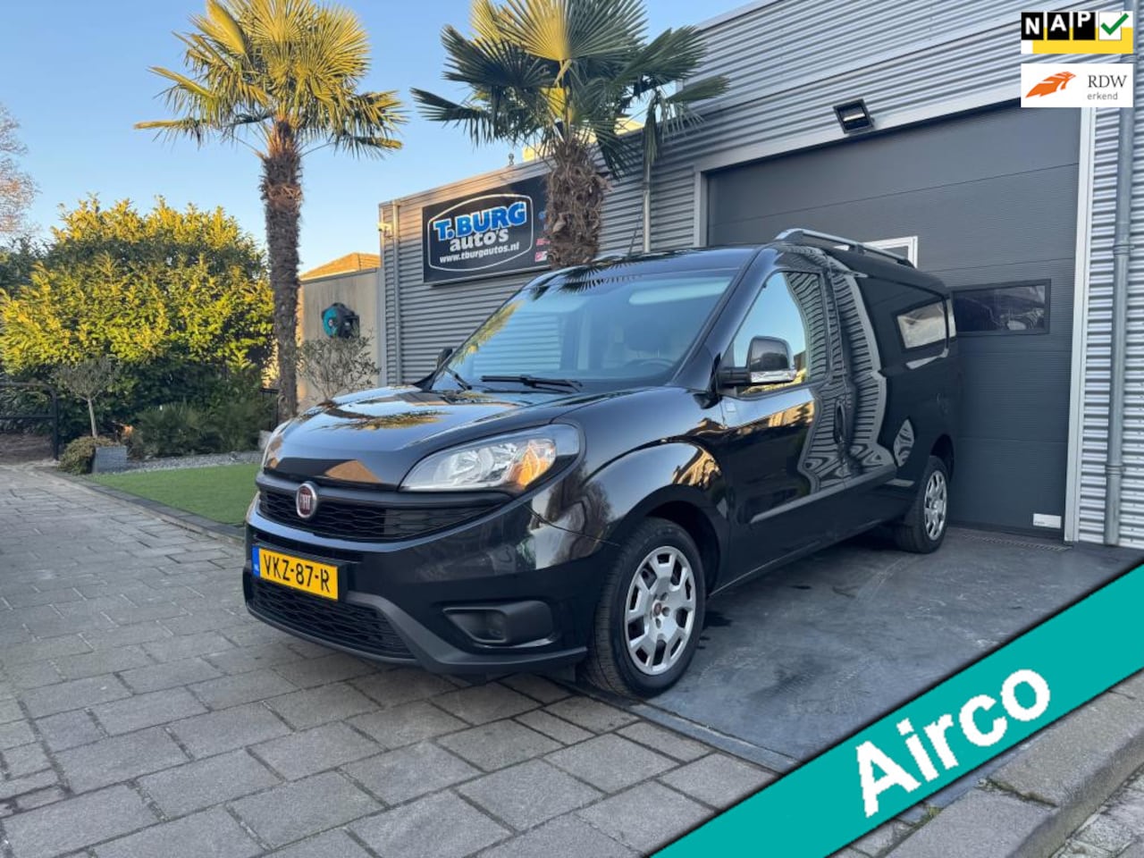 Fiat Doblò Cargo - 1.6 MJ L2H1 Maxi SX AIRCO NAVI 1e Eigenaar - AutoWereld.nl