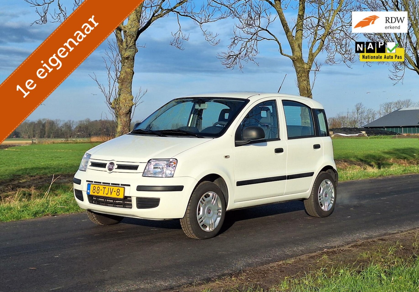 Fiat Panda - 1.4 Natural Power op aardgas, 1e eig❗ - AutoWereld.nl