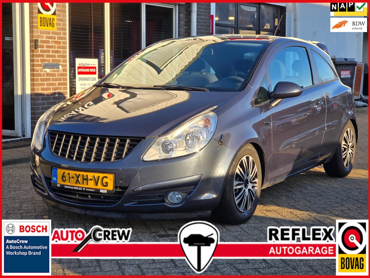 Opel Corsa - 1.4-16V Enjoy AIRCO|ELEKTR. PAKKET|SPORTONDERSTEL VERLAAGD - AutoWereld.nl