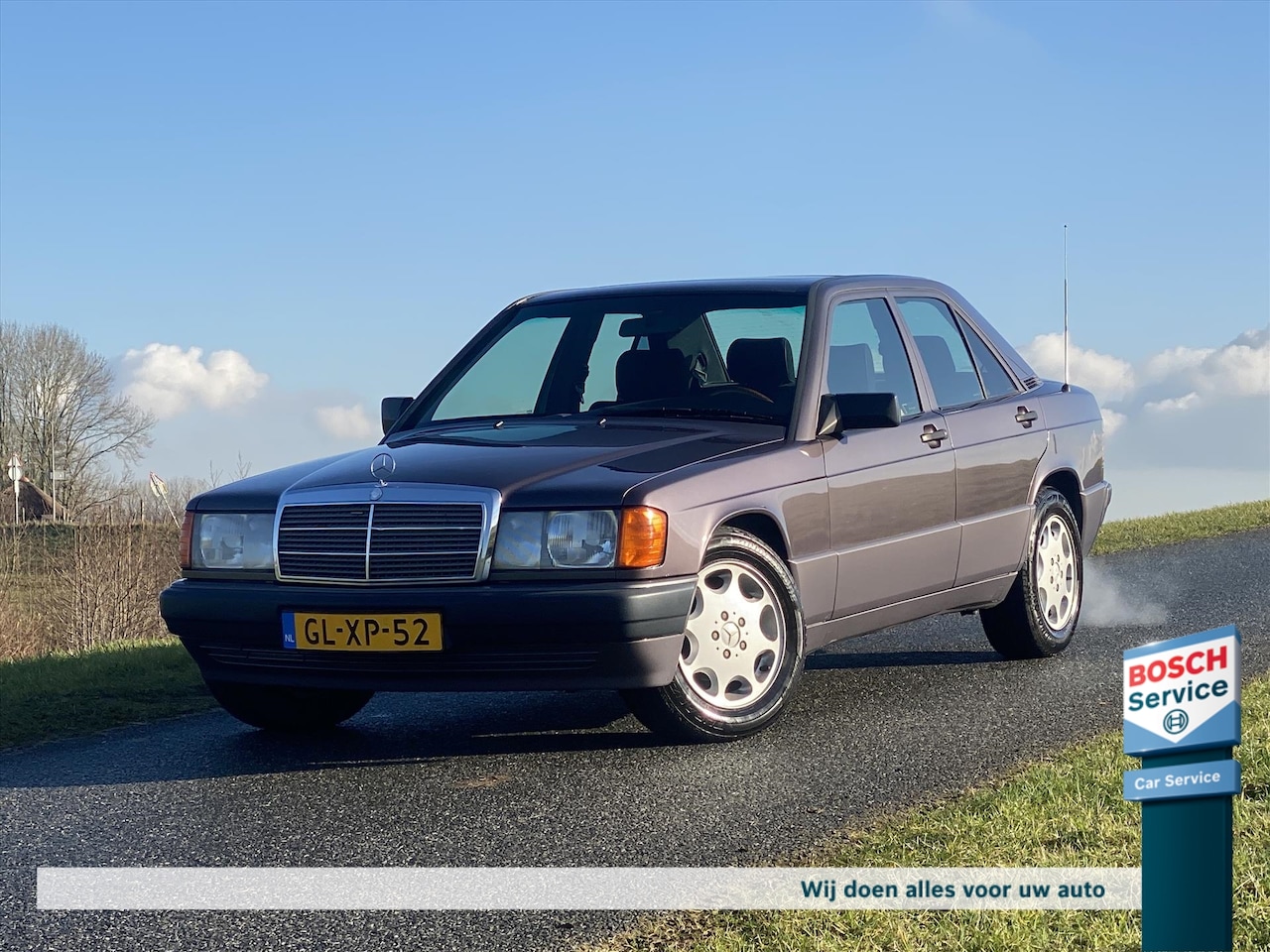 Mercedes-Benz 190-serie - 1.8 E AIRCO! / DAKJE / ONDERHOUDS HISTORIE / ORIGINEEL NL! / ARMSTEUN / TOERENTELLER / - AutoWereld.nl